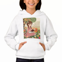 camiseta Menina no Jardim (Blusa)