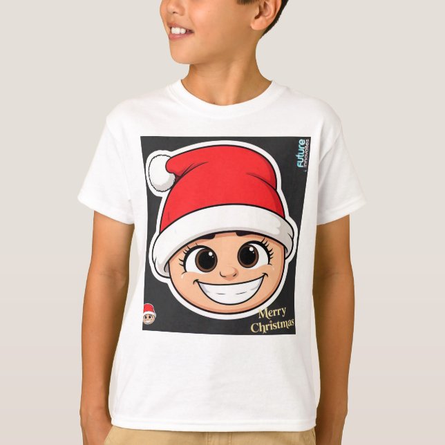 camiseta merry christmas T-Shirt (Vorderseite)