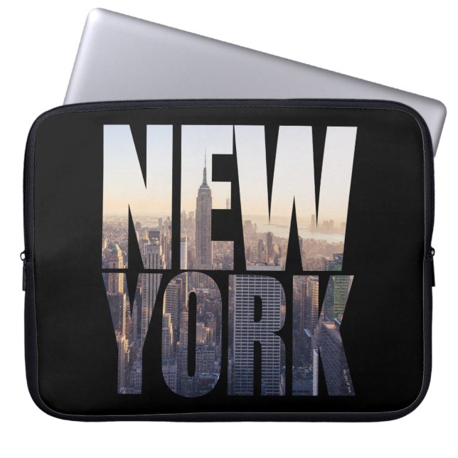Camiseta New York - Meine Stadt der Liebe Laptopschutzhülle (Vorderseite)