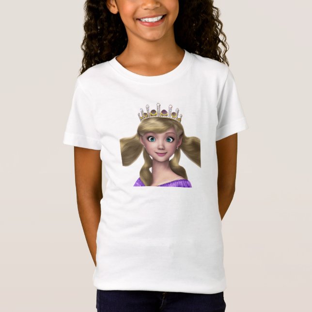 Camiseta niña , erkranko princesa con corona T-Shirt (Vorderseite)