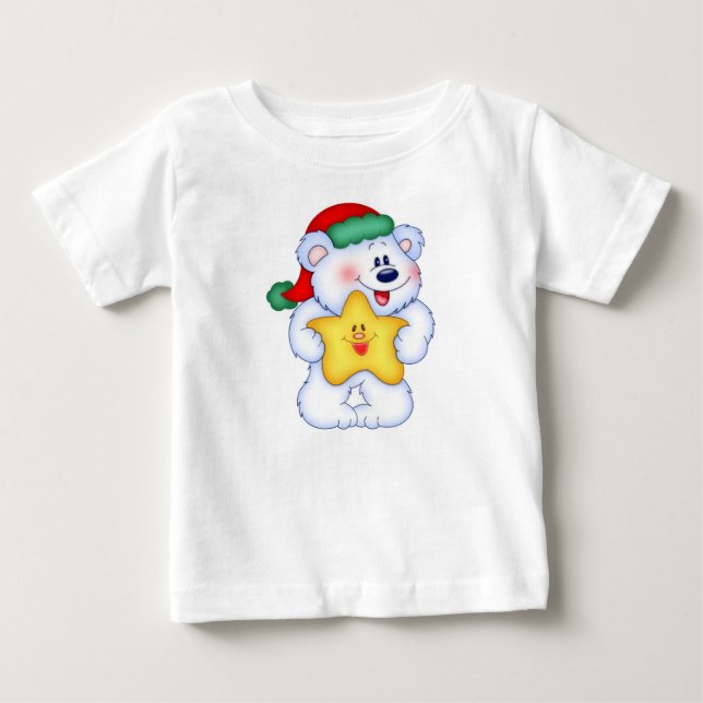 CAMISETA OSO NAVIDEÑO BABY T-SHIRT (Vorderseite)