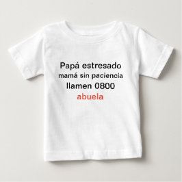 Camiseta papá estresado baby t-shirt