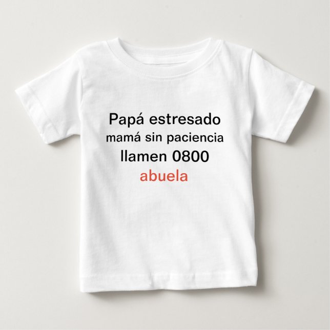 Camiseta papá estresado baby t-shirt (Vorderseite)