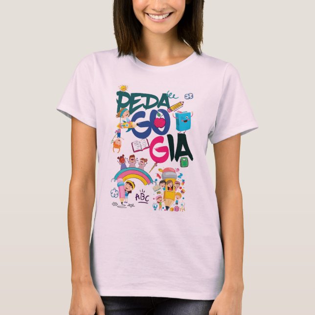 Camiseta Pedagogia T-Shirt (Vorderseite)
