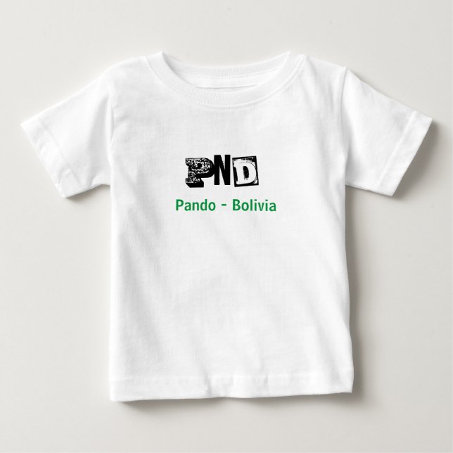 Camiseta PND Pando Bolivia Baby T-shirt (Vorderseite)