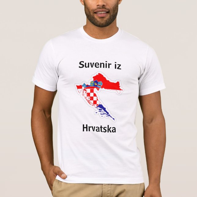 Camiseta recuerdo de Croacia T-Shirt (Vorderseite)