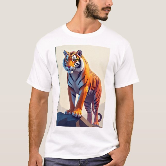 camiseta tigre T-Shirt (Vorderseite)