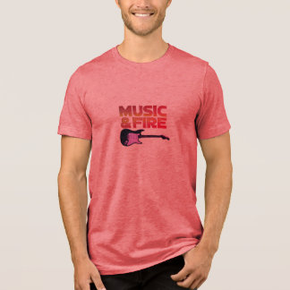  Camiseta unisex de manga corta triblend Tri-Blend Shirt