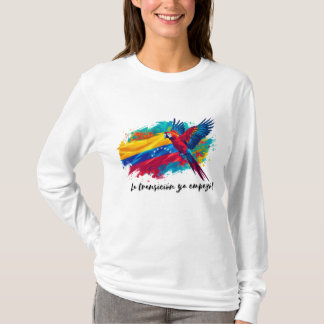Camiseta  Venezuela libre y en transición T-Shirt