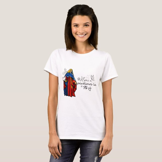 Camiseta Virgen de la Paz – Venezuela ve T-Shirt (Vorne ganz)