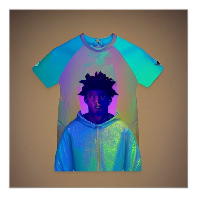 Camiseta y chico poster (Vorderseite)