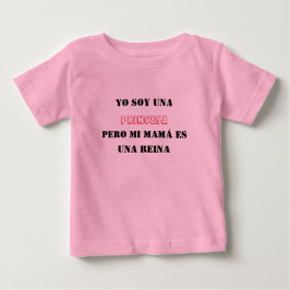 Camiseta yo soy una princesa baby t-shirt