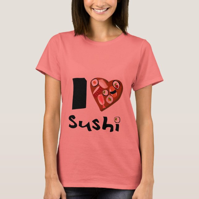 Camisetailovesushi T-Shirt (Vorderseite)