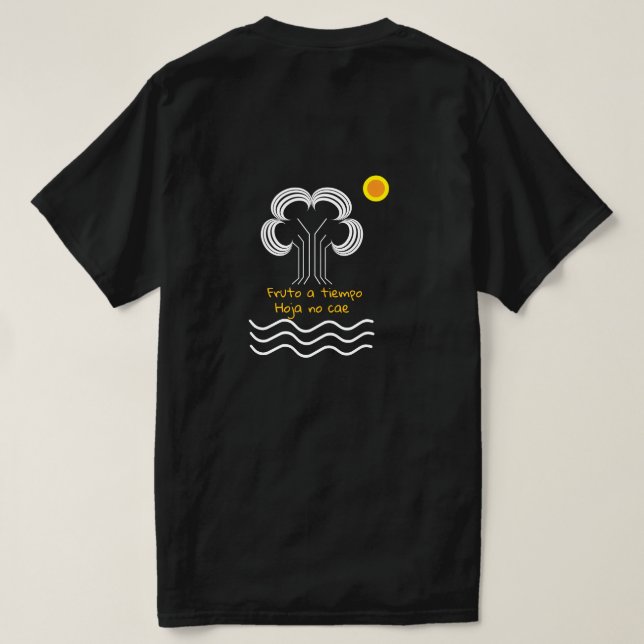 Camisetas con diseño inspirado en el Salmos 1 T-Shirt (Design Rückseite)