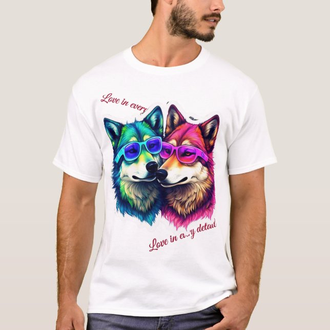 camisetas perros T-Shirt (Vorderseite)