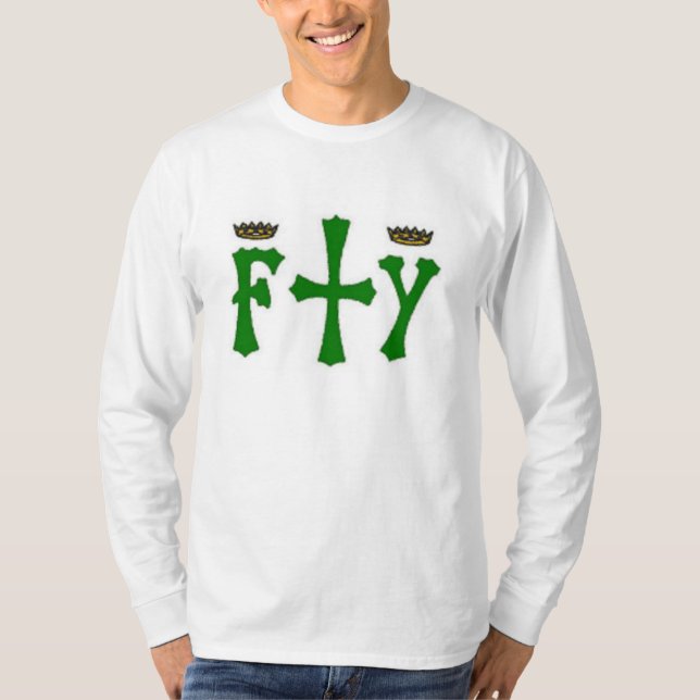 Camisia Christi Crucis Supremae de Columbo T-Shirt (Vorderseite)