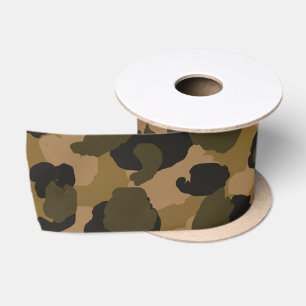 Camo Abstract Satinband