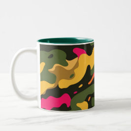 Camo Abstrait en céramique Mug