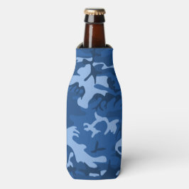 Camo Blue Flaschenkühler