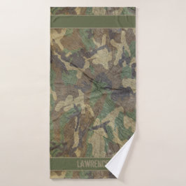 Camo Bois vert et Brown Effet Camouflage