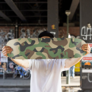 Camo de l'armée   Camo Skateboard