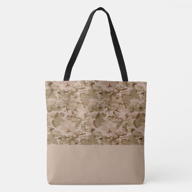 Camo Désert sac fourre-tout Grand/Petit (Devant)