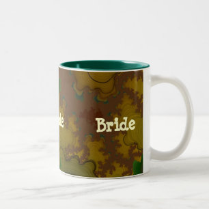 Camo Fractal Mariée Mug