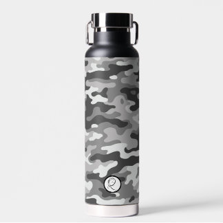 Camo Gris #1 Cuivre Cuivre Infusé Bouteille d'eau