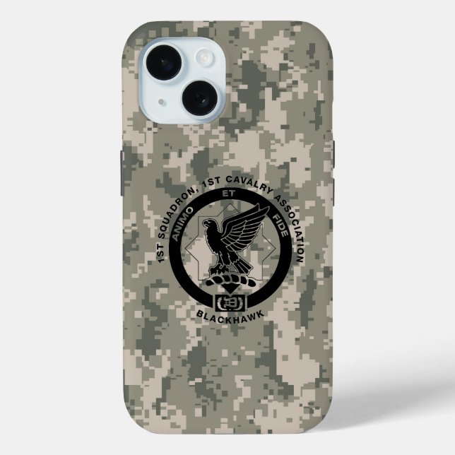 Camo iPhone 15 Coque (Verso)