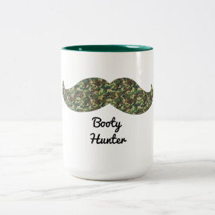 Camo Mustache café tasse drôle meilleur chasseur d