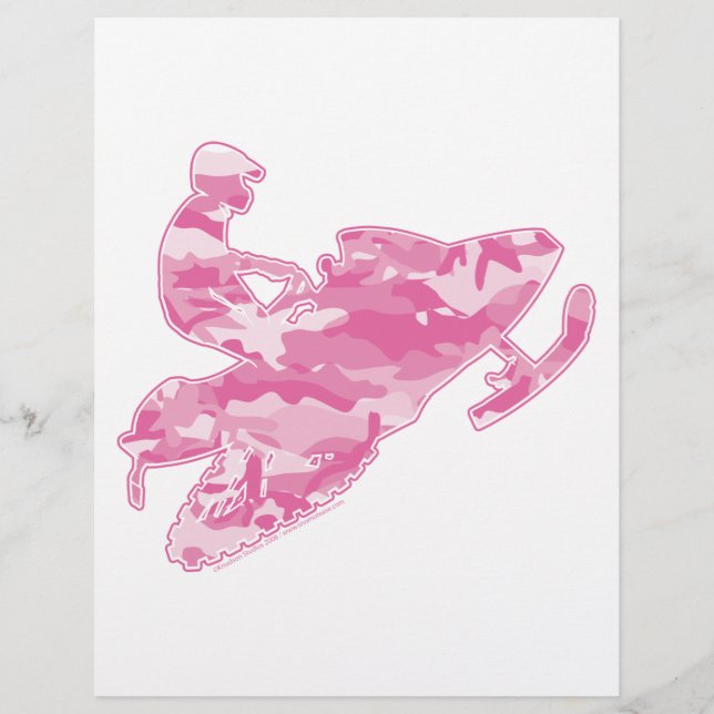 Camo Pink Sled on Black copy Flyer (Vorne)