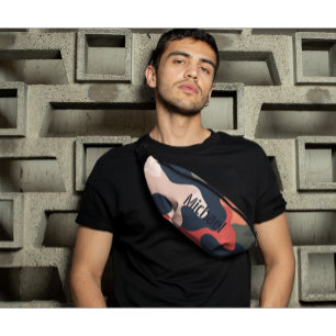 Camo Retro Monogramme moderne militaire