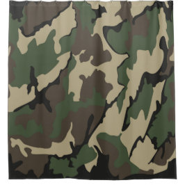 Camo, rideau en douche