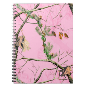 Camo rose Camouflage Chasse fille Real Note Livre