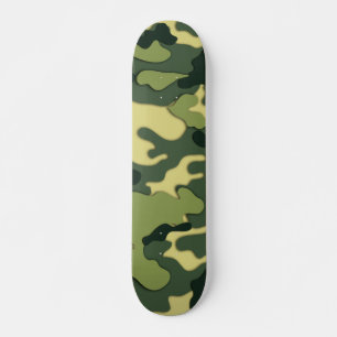 Camo vert / Skateboard