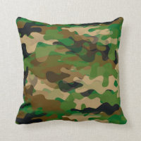 Camoflage-Ähnliches Wurfs-Kissen
