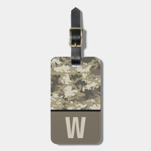 Camoflauge, Camouflage, Farbblockkid Gepäckanhänger