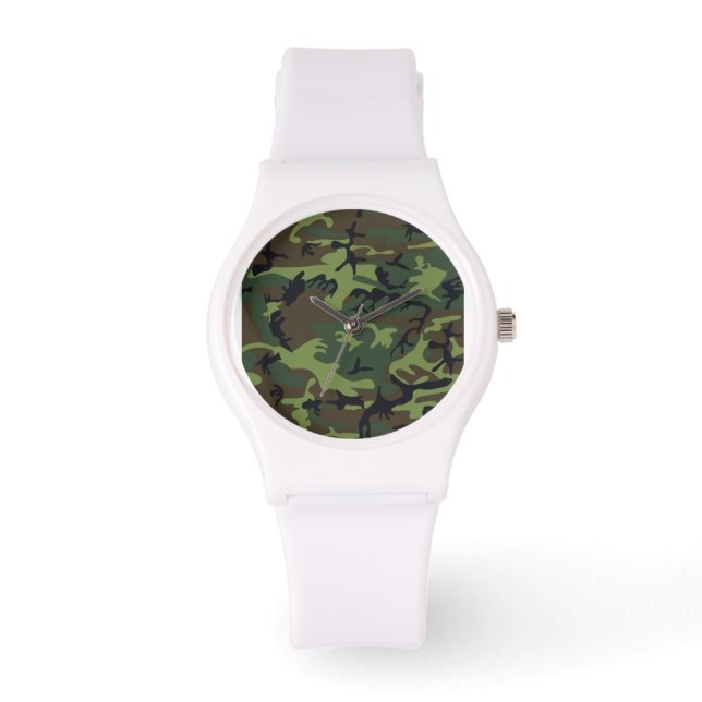 CAMOFLAUGE PATTERN ARMBANDUHR (Vorderseite)