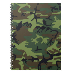 CAMOFLAUGE PATTERN NOTIZBLOCK