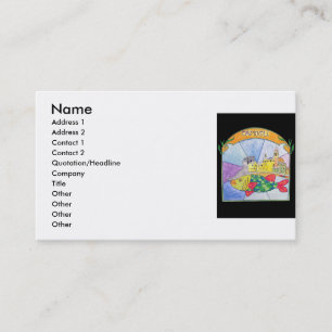 Camogli Fish Business Card Visitenkarte