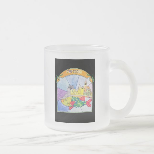 Camogli Fish Mattglastasse (Rechts)