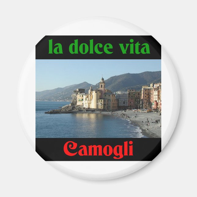 Camogli Italien Magnet (Vorne)