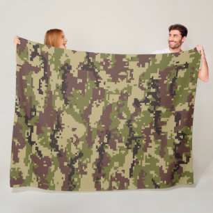 Camouflage 3 60x80 Fleece Blanket