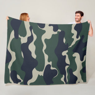 Camouflage 6 60x80 Fleece Blanket