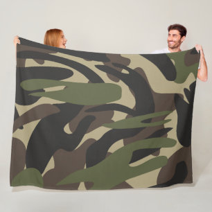 Camouflage 8 60x80 Fleece Blanket