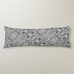 Camouflage Abstrakt Grautöne Kissen Kissen