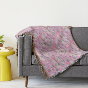 Camouflage Abstrakt rosa Muster Decke