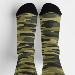 Camouflage abstrakt socken