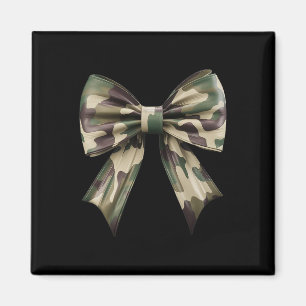 Camouflage Alte Camouflage Bow Camouflage Coquette Magnet