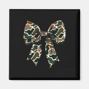 Camouflage Alte Camouflage Bow Camouflage Coquette Magnet